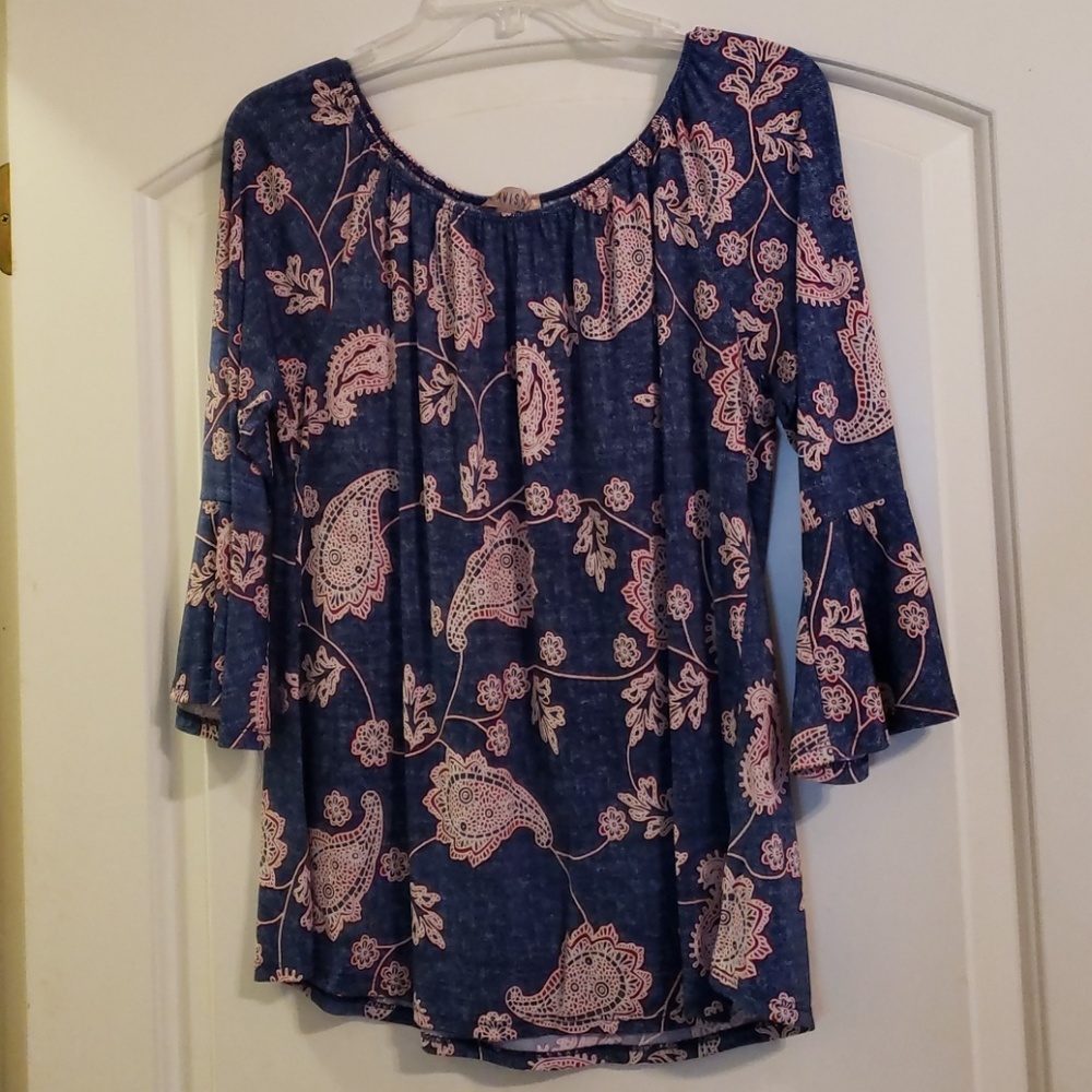 Lavish - 3/4 Sleeve Blouse-Bundle and Save 20%